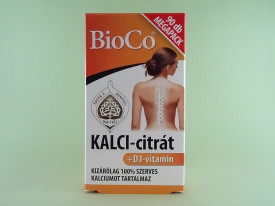 Calciu citrat + vitamina D3 BIOCO MAGYARORSZAG Kft. (90 de tablete)